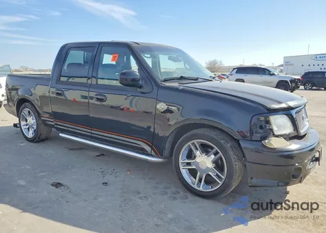 2001 Ford F150 Supercrew из США, поврежденный, VIN 1FTRW07LX1KA06822